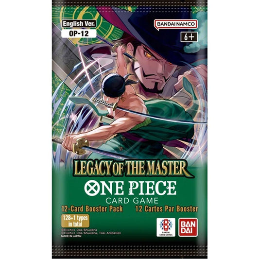 One Piece Card Game - Legacy of the Master OP-12 - ENG Bustina (12 Carte)