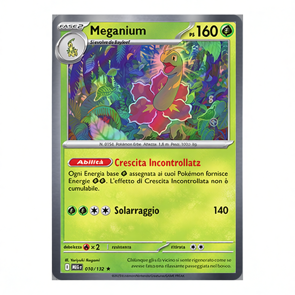 010-132 Meganium - Rara Holo (IT)