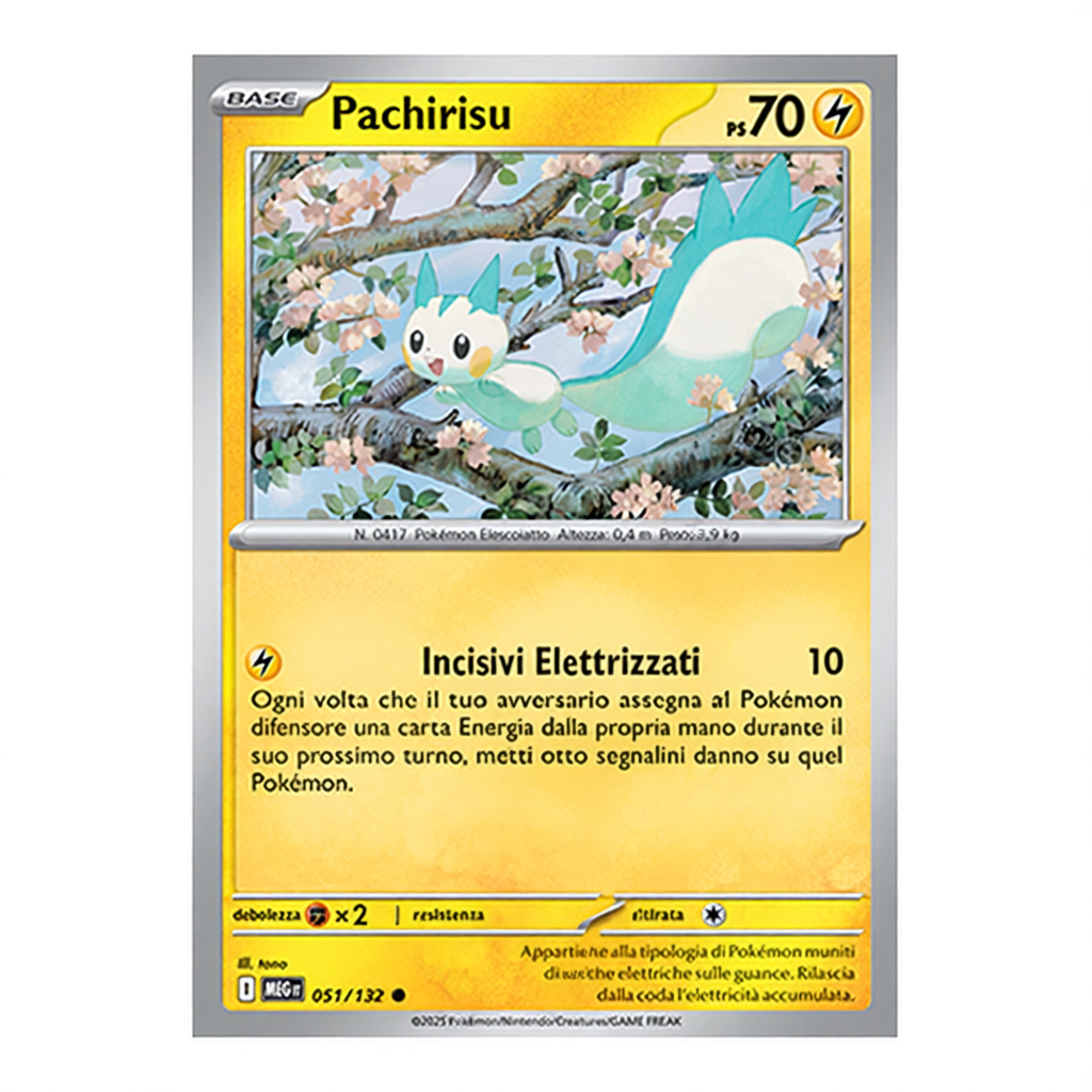 051-132 Pachirisu - Comune(IT)