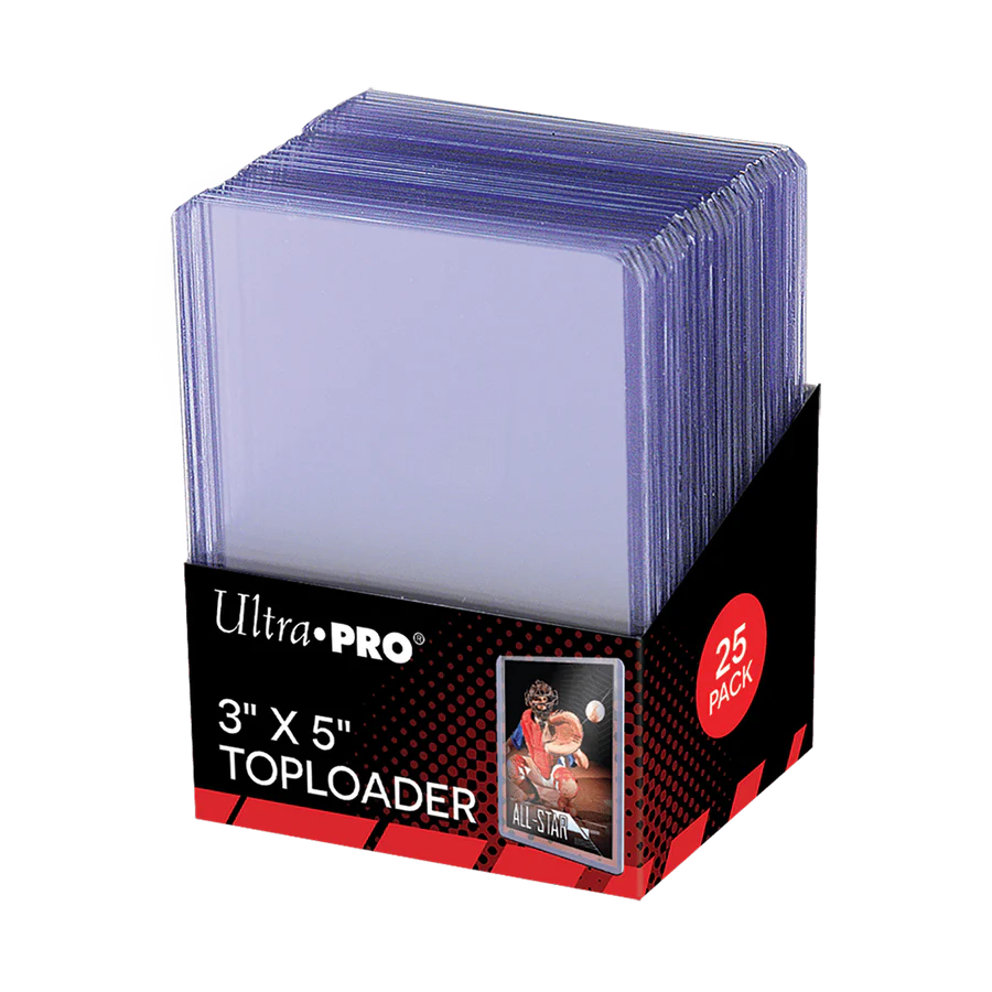 Ultra Pro Card Toploader Sleeves 76,2 mm x 127 mm (25 Pezzi)