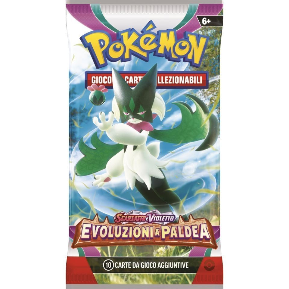 Pokemon Evoluzioni a Paldea Bustina (10carte)