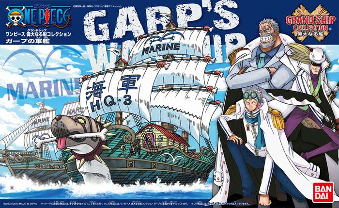 Model Kit One Piece - Garp Ship 10Cm