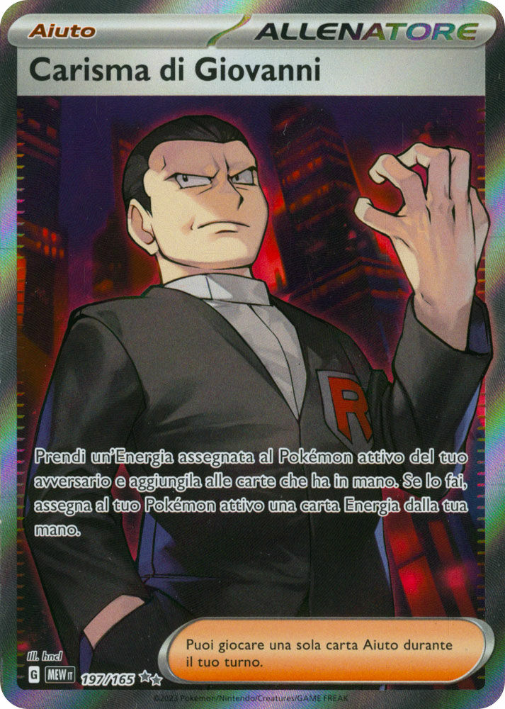 Carisma di Giovanni - Rara Segreta Foil (ITA)