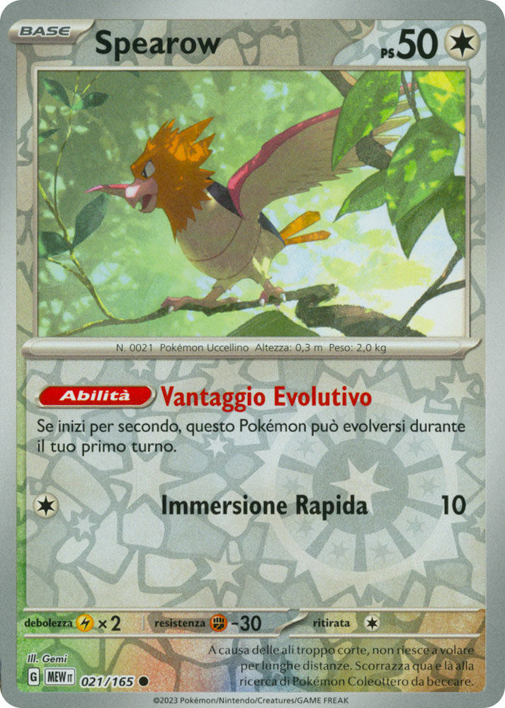 Spearow - Comune Reverse (IT)