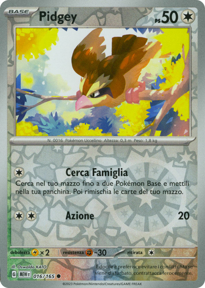 Pidgey - Comune Reverse (IT)