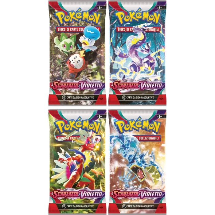Pokemon Scarlatto e Violetto Bustina (10carte) ITA