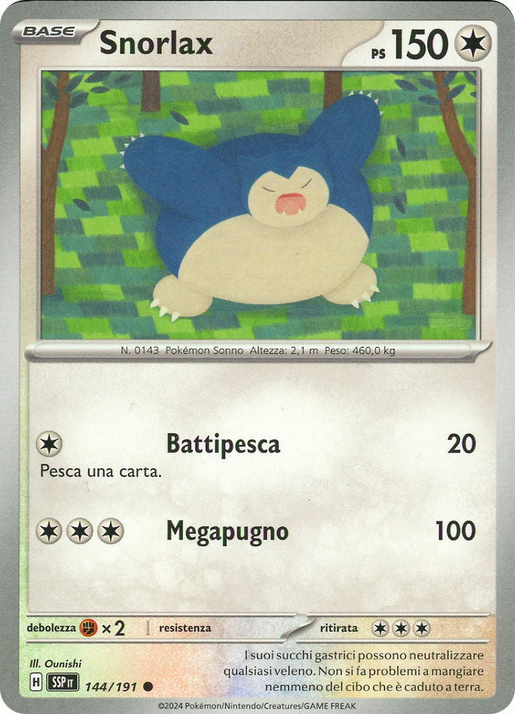 Snorlax - Comune (IT)