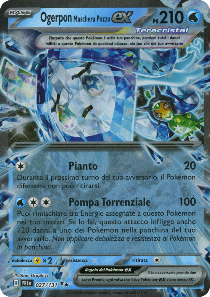 Ogerpon Maschera Pozzo - Rara Ex Foil (IT)