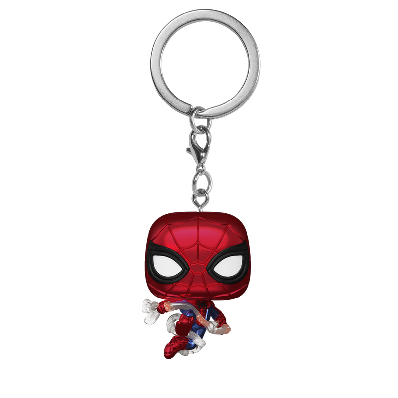 Funko Keychain - Spider-Man Metallic