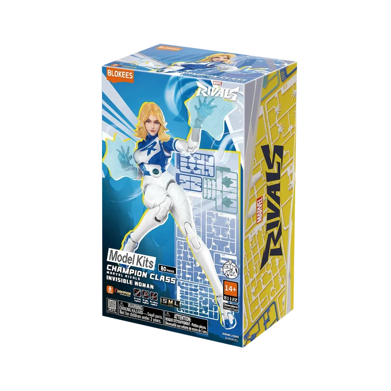 Model Kit Blokees - Invisible Woman Rivals 12Cm