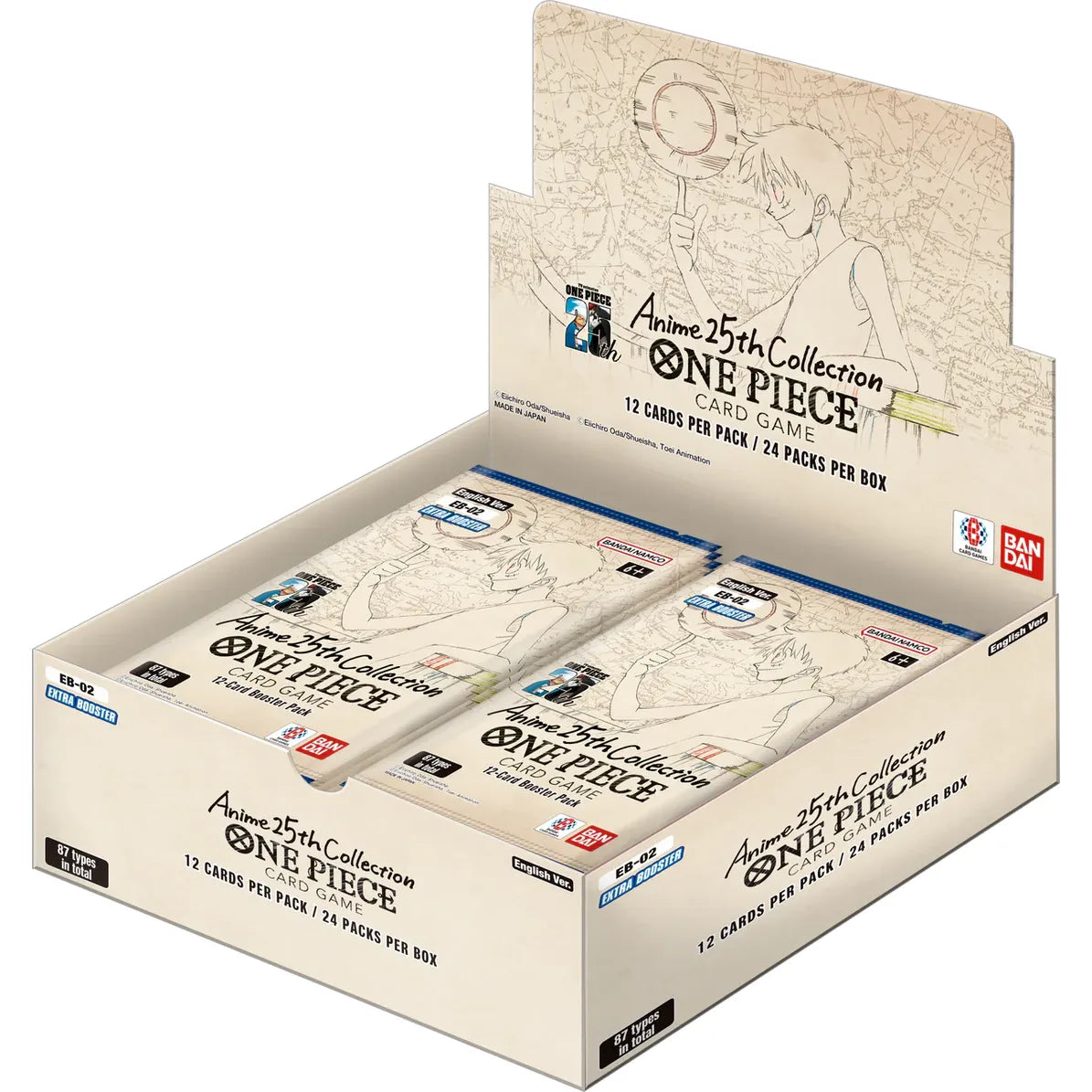 Box One Piece Card Game - EB-02 - Memorial Collection - ENG