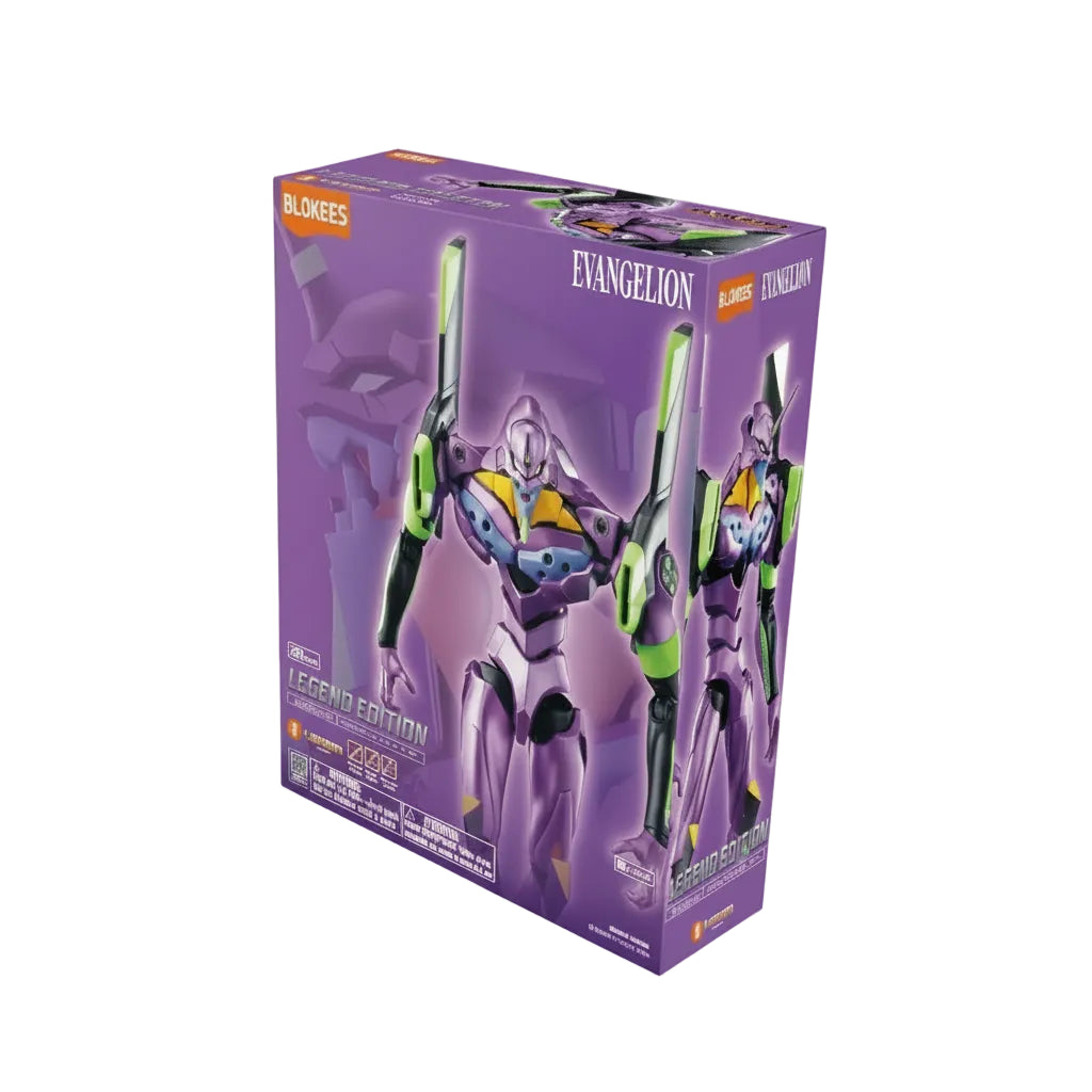 Model Kit Blokees - Action Edition Eva-01 17Cm