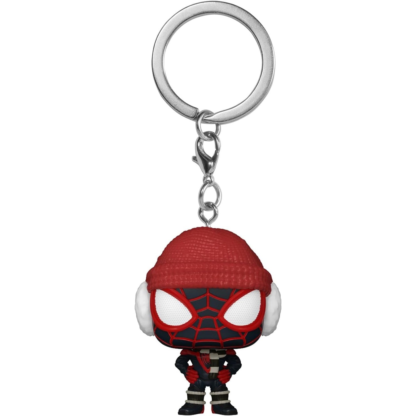 Funko Keychain - Miles Morales Winter suit