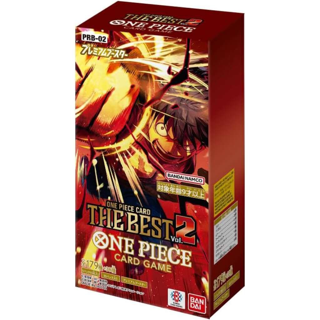 Box One Piece Card Game - Premium Booster - The Best - PRB-02 - JAP