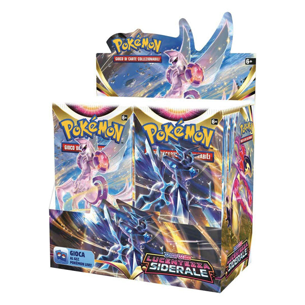 Pokemon Box 36 Buste Lucentezza Siderale ITA