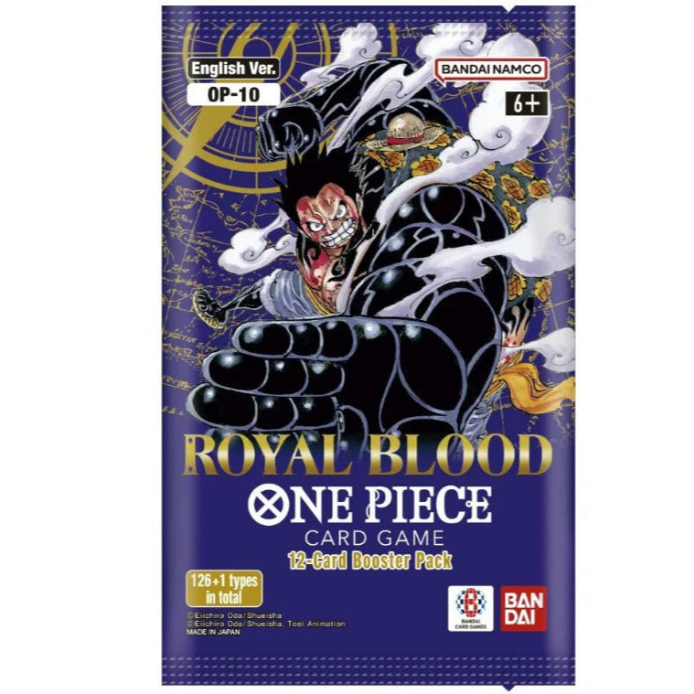One Piece Card Game - Royal Blood OP-10 -ENG Bustina (12 Carte)