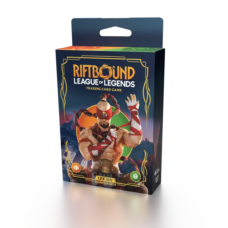 Riftbound League of Legends Lee Sin Deck ENG