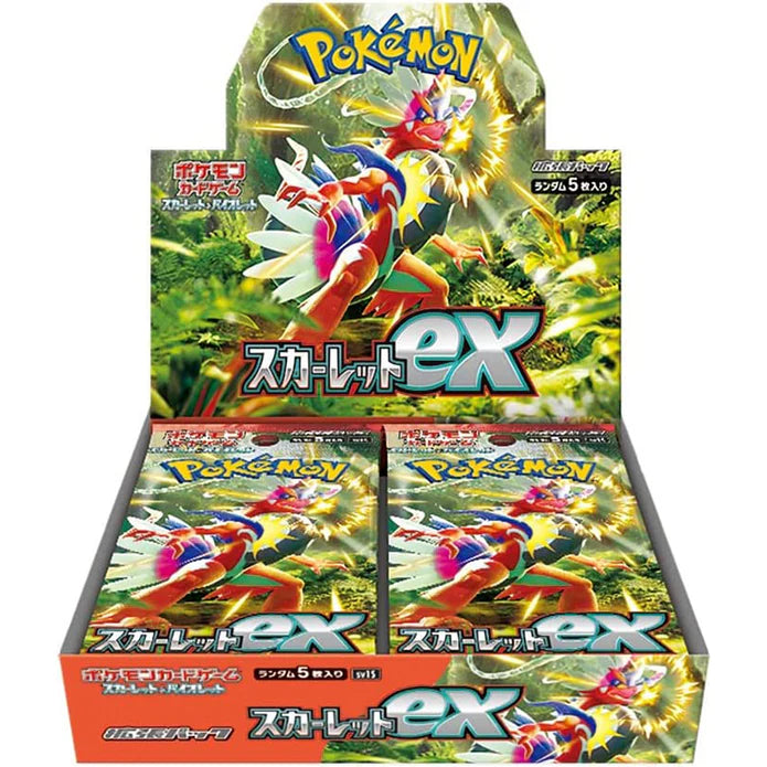 Pokemon Box 30 Buste Scarlet Ex (JAP)