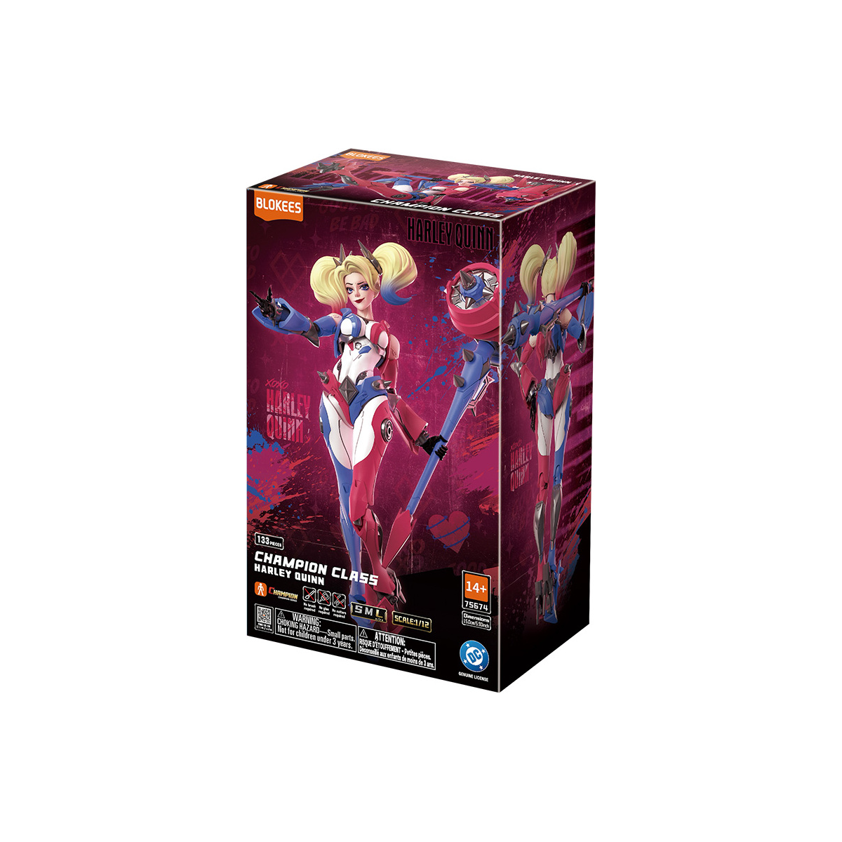 Model Kit Blokees - Harley Quinn 15Cm