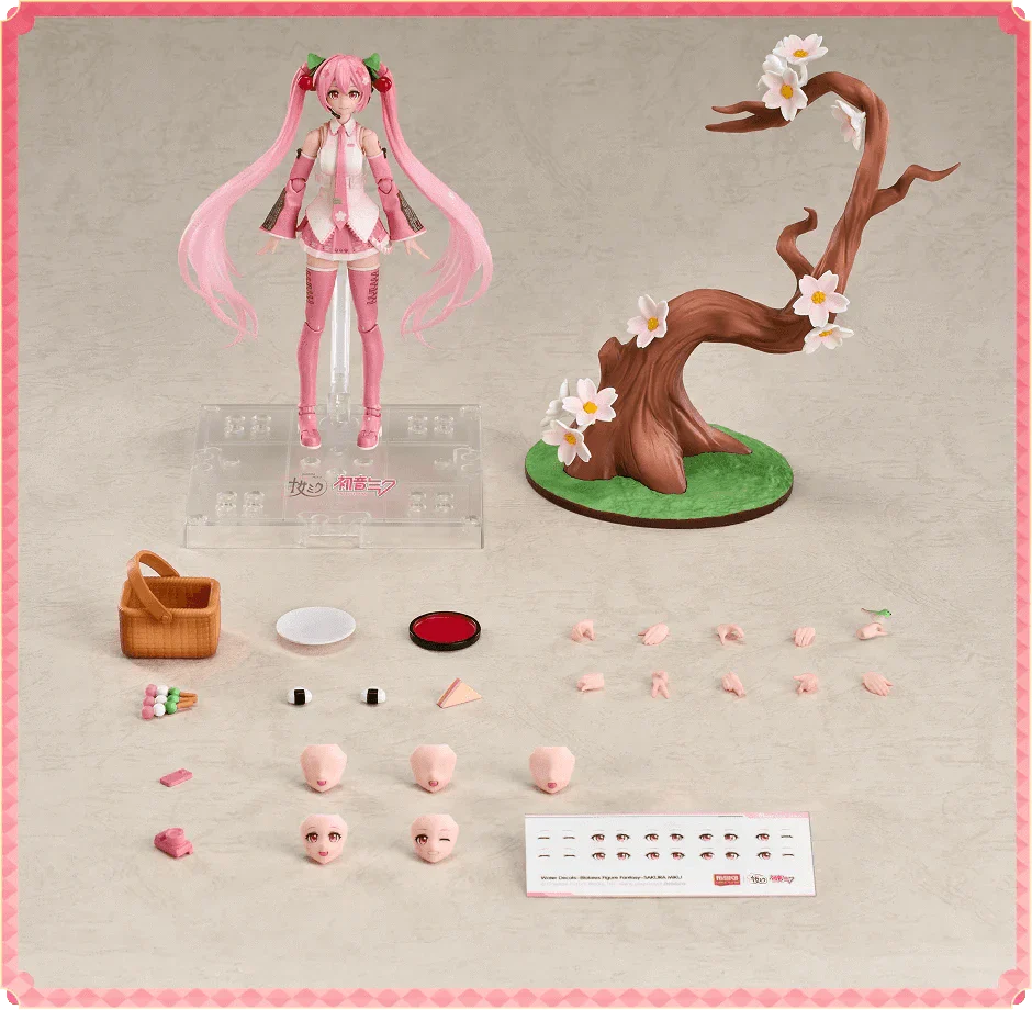 Model Kit Blokees - Hatsune Miku Sakura 15Cm