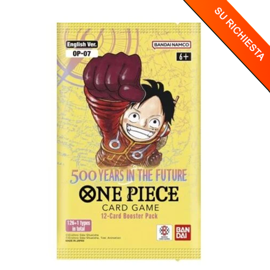 One Piece Card Game - OP-07 - 500 Years in the Future - Bustina(12 carte) ENG