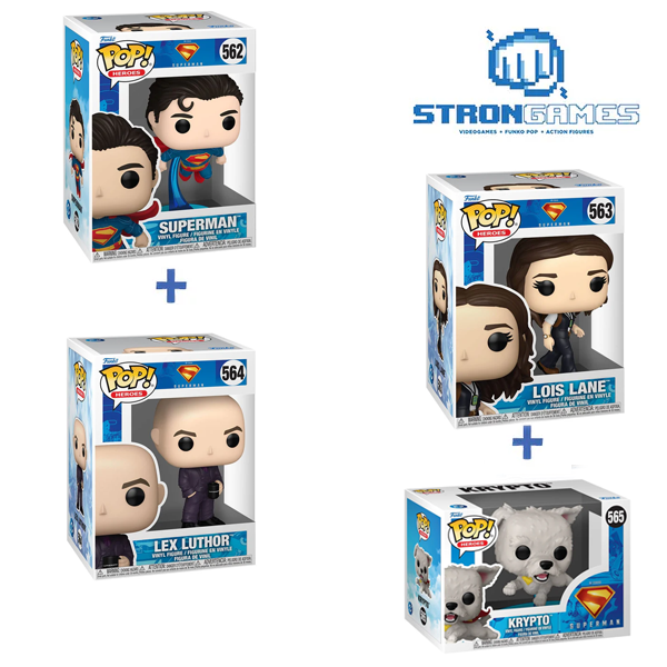 Combo Superman 2025 4 Funko