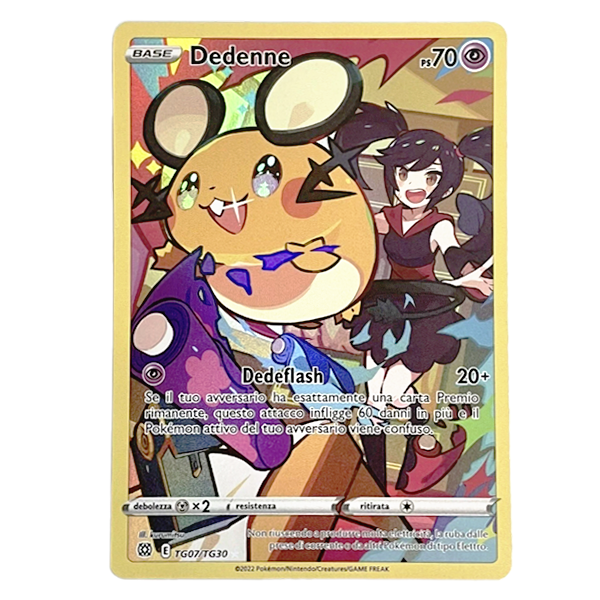 TG07/TG30 Dedenne - Illustrazione Rara Segreta (ITA)