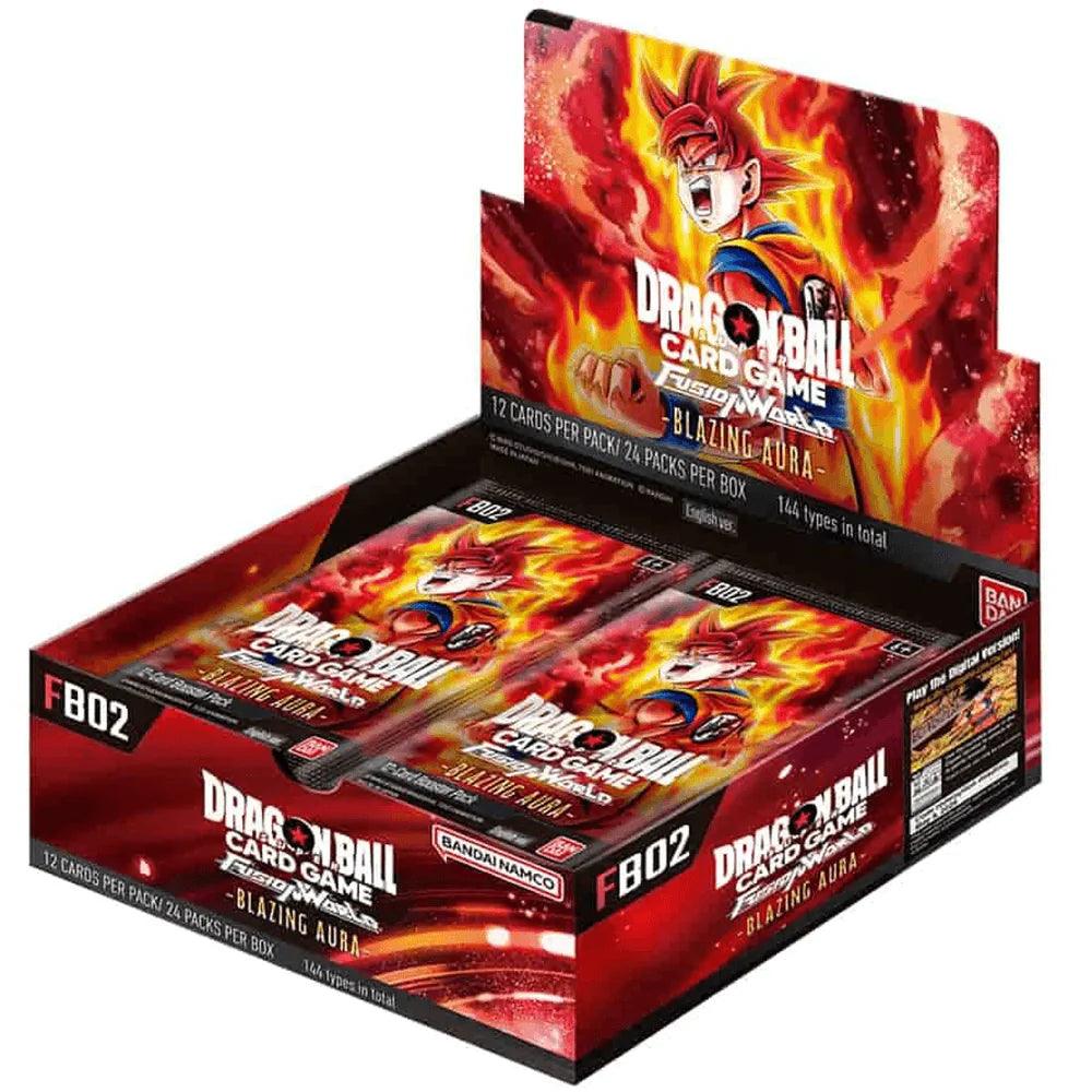 Box Dragon Ball Super Fusion World Card Game - FB02 - Blazing Aura 24 Buste ENG