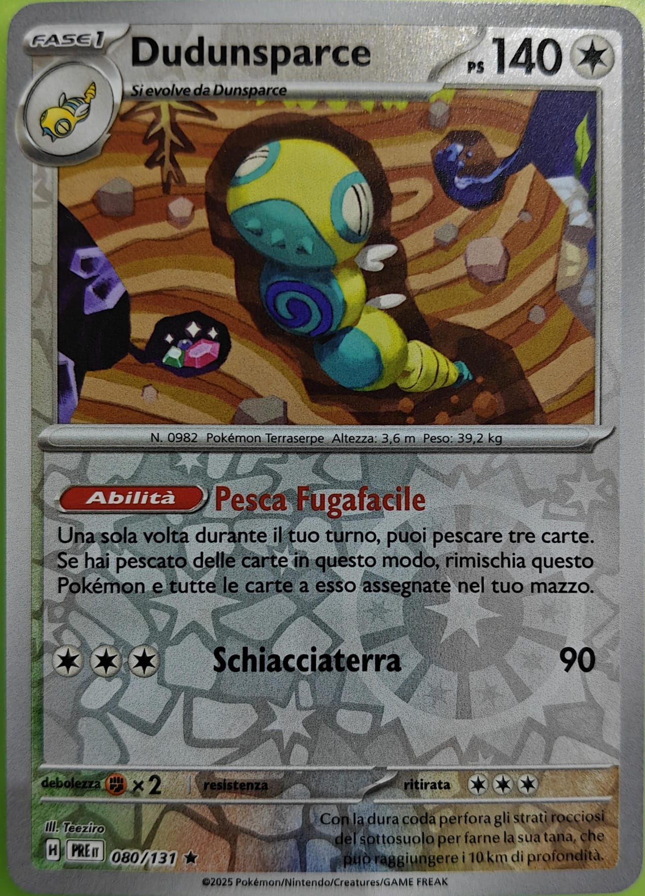 Dudunsparce - Rara Holo (IT)