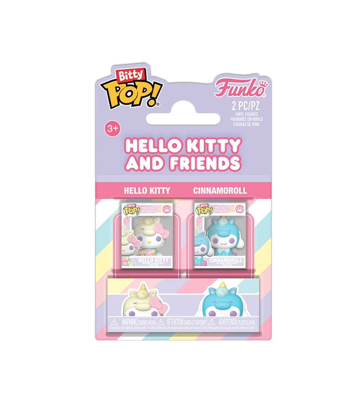 Bitty Pop Disney - Hello Kitty and Cinnamoroll