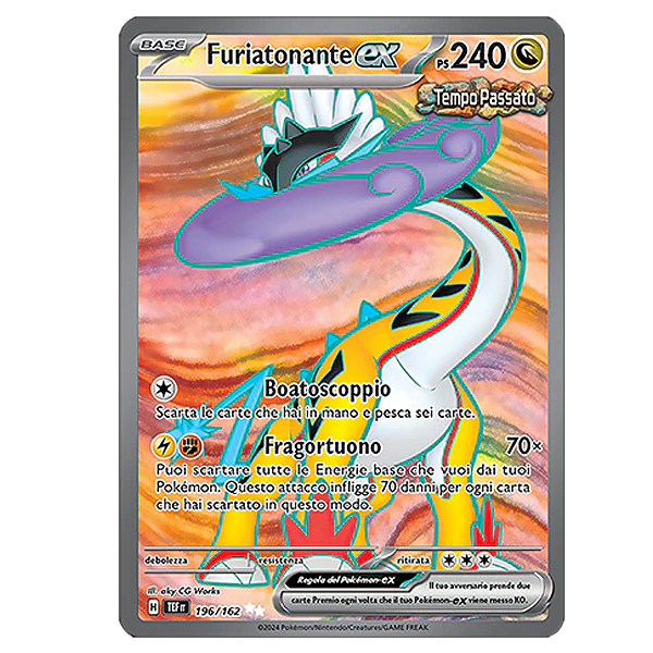 196-162 Furiatonante Ex - Illustrazione Rara (ITA)