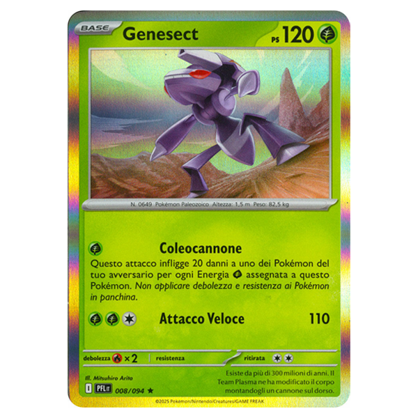 008-094 Genesect - Rara Holo (IT)