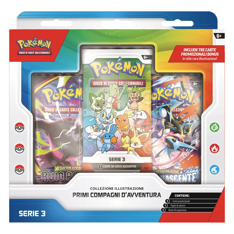 Bundle Pokemon - Primi Compagni D’avventura Serie 3