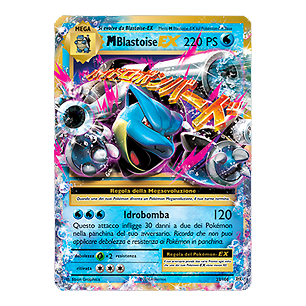 22-104 M Blastoise EX - Rara (IT) 8