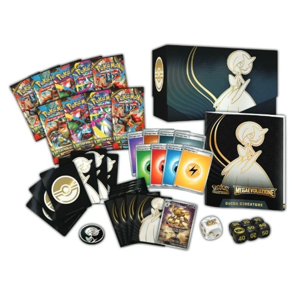 Set Allenatore Fuoriclasse Pokemon - Mega Gardevoir ITA + Case Magnetico