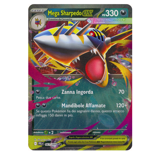 061-094 Mega Sharpedo - EX (IT)