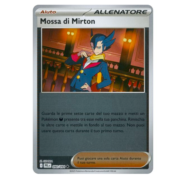 090-094 Mossa di Mirton - Non Comune Reverse (IT)
