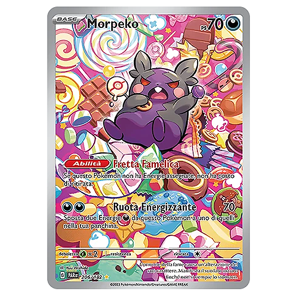 206-182 Morpeko - Illustrazione Rara (IT)