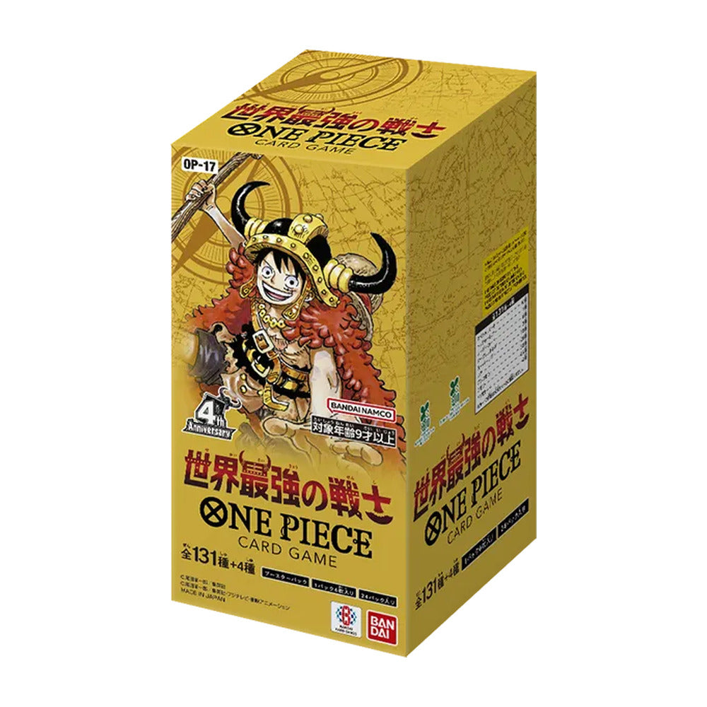Box One Piece Card Game - OP-17- The World's Strongest Warriors - JAP