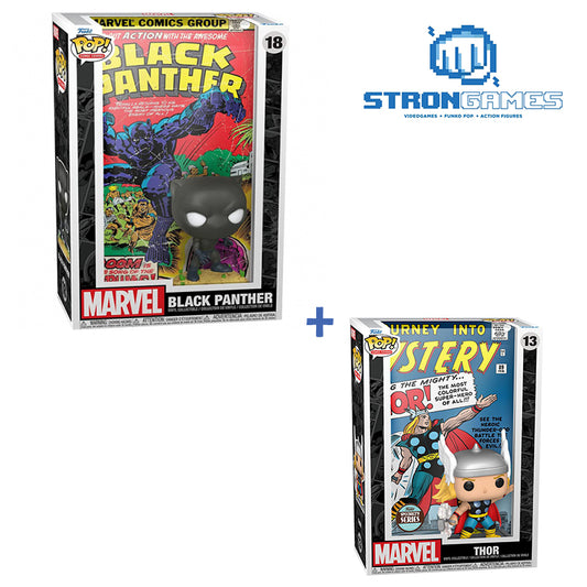 Cover Comic Funko Thor + Black Panther