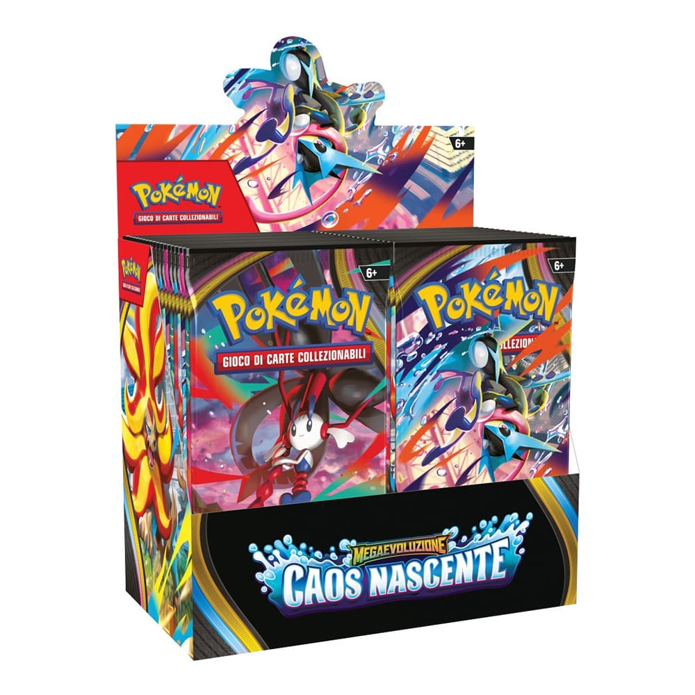 Pokemon Box 36 Buste Megavevoluzione Cao Nascente (ITA)