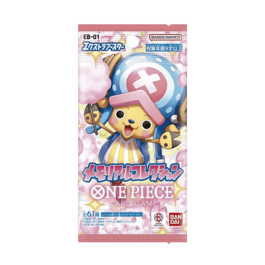 One Piece Card Game - EB-01 - Memorial Collection - JAP Bustina (6 Carte)