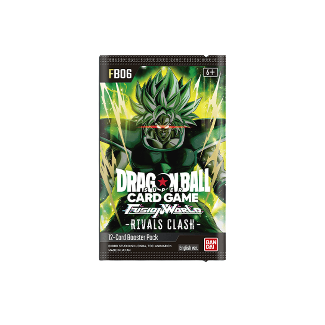 Dragon Ball Super Fusion World Card Game - FB06 - Rival Clash Bustina (12 Carte) ENG
