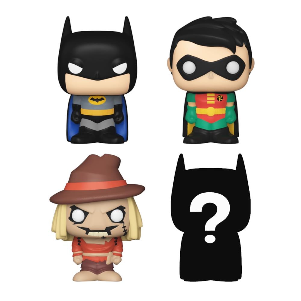 Bitty Pop Dc:  Batman - Robin - Scarecrow