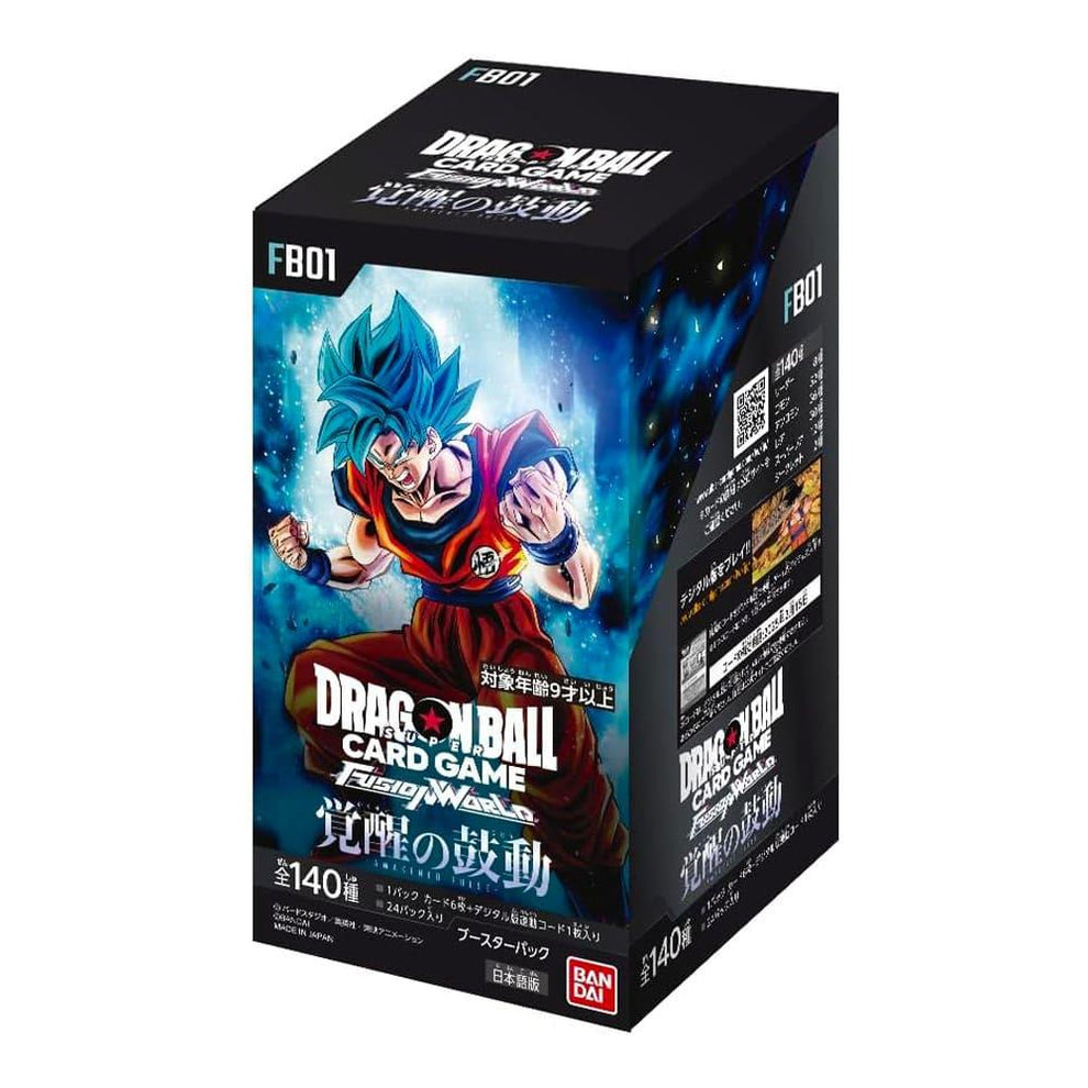 Box Dragon Ball Super Fusion World Card Game - FB01 - Awakened Pulse 24 Buste JAP
