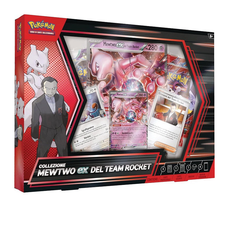 Pokemon Card Box - Mewtwo Ex del Team Rocket ITA