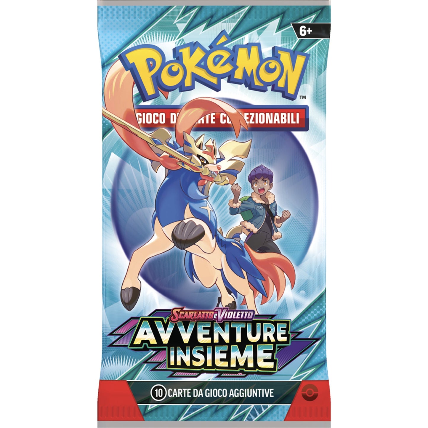 Pokemon Scarlatto e Violetto - Avventure Insieme Bustina (10carte) ITA