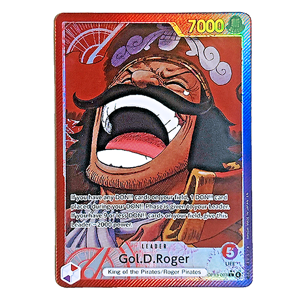 OP13-003 Gol D Roger - L Alternative (ENG)