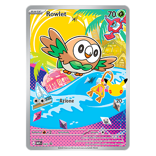 043 Rowlet - Promo Rara (IT)