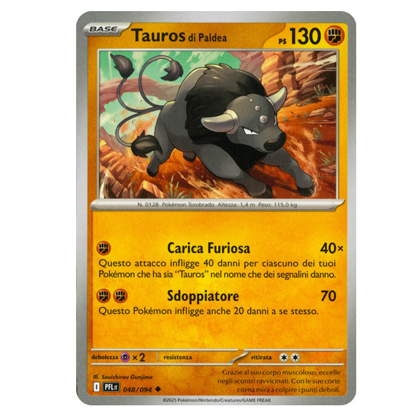 048-094 Tauros di Paldea - Non Comune (IT)